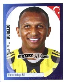 Sticker Mehmet Aurelio - UEFA Champions League 2007-2008 - Panini
