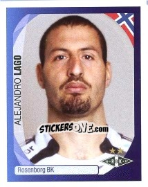 Figurina Alejandro Lago - UEFA Champions League 2007-2008 - Panini