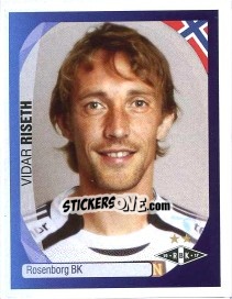 Cromo Vidar Riseth - UEFA Champions League 2007-2008 - Panini