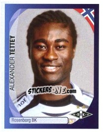 Cromo Alexander Tettey - UEFA Champions League 2007-2008 - Panini