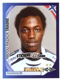 Cromo Abdou Razack Traore - UEFA Champions League 2007-2008 - Panini