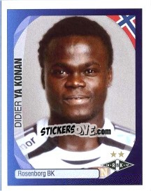 Figurina Didier Ya Konan - UEFA Champions League 2007-2008 - Panini