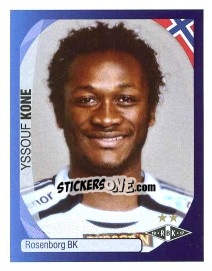 Cromo Yssouf Kone - UEFA Champions League 2007-2008 - Panini