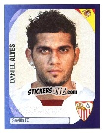 Sticker Dani Alves - UEFA Champions League 2007-2008 n. 504 - Panini