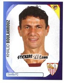 Sticker Khalid Boulahrouz - UEFA Champions League 2007-2008 n. 508 - Panini