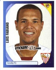 Cromo Luis Fabiano - UEFA Champions League 2007-2008 - Panini