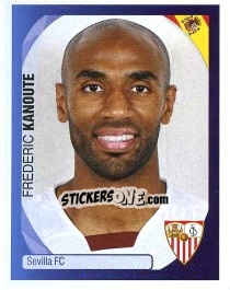 Figurina Frederic Kanoute - UEFA Champions League 2007-2008 - Panini