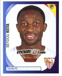 Cromo Seydou Keita - UEFA Champions League 2007-2008 - Panini