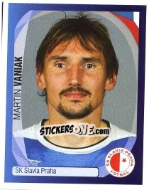 Sticker Martin Vaniak - UEFA Champions League 2007-2008 - Panini