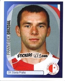 Sticker Frantisek Drizdal - UEFA Champions League 2007-2008 - Panini