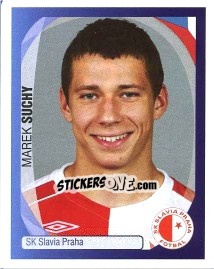 Cromo Marek Suchy - UEFA Champions League 2007-2008 - Panini