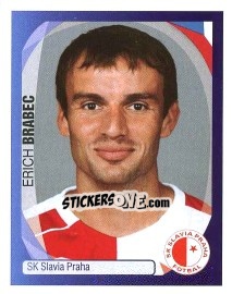 Sticker Erich Brabec - UEFA Champions League 2007-2008 - Panini