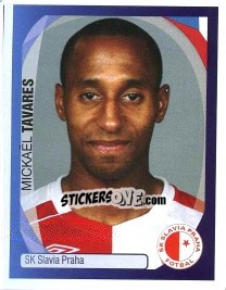 Sticker MickaÑ‘l Tavares - UEFA Champions League 2007-2008 - Panini