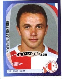 Sticker Zdenek Senkerik - UEFA Champions League 2007-2008 - Panini