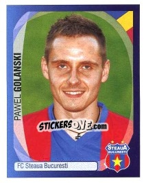 Sticker Pawel Golanski - UEFA Champions League 2007-2008 - Panini