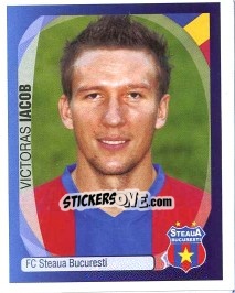 Sticker Victoras Iacob - UEFA Champions League 2007-2008 - Panini