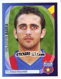 Sticker Valentin Badea - UEFA Champions League 2007-2008 - Panini