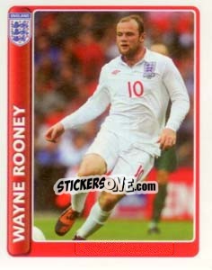 Sticker Topscorer: Wayne Rooney - England 2010 n. 6 - Topps