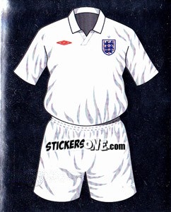 Sticker England Home Kit - England 2010 - Topps