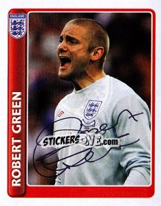 Cromo Robert Green - England 2010 n. 10 - Topps