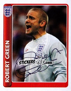 Sticker Robert Green - England 2010 - Topps