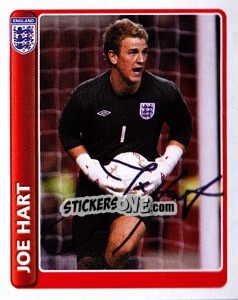 Sticker Joe Hart - England 2010 n. 12 - Topps