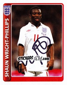 Sticker Shaun Wright-Phillips - England 2010 - Topps