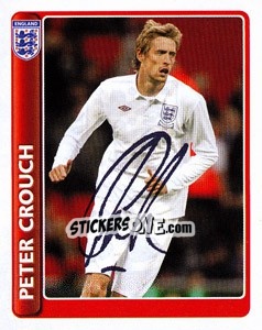 Sticker Peter Crouch - England 2010 n. 33 - Topps