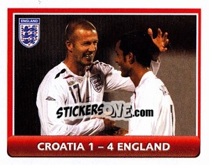 Sticker V Croatia (Away) - England 2010 n. 39 - Topps