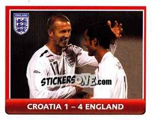 Cromo V Croatia (Away) - England 2010 - Topps