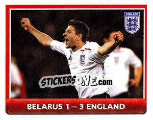 Sticker V Belarus (Away) - England 2010 n. 41 - Topps