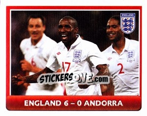 Sticker V Andorra (Home) - England 2010 n. 44 - Topps