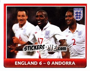 Figurina V Andorra (Home) - England 2010 - Topps