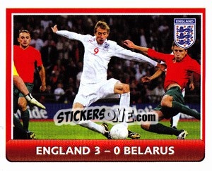 Sticker V Belarus (Home) - England 2010 n. 47 - Topps