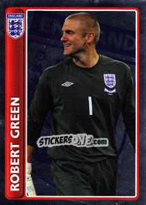 Sticker Robert Green - England 2010 - Topps