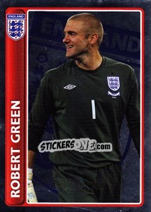 Sticker Robert Green - England 2010 n. 48 - Topps