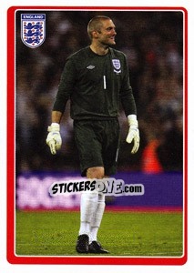 Sticker Robert Green - England 2010 n. 49 - Topps