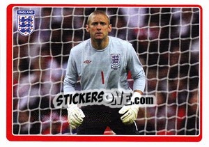Sticker Robert Green - England 2010 - Topps