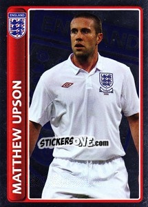 Cromo Matthew Upson - England 2010 - Topps