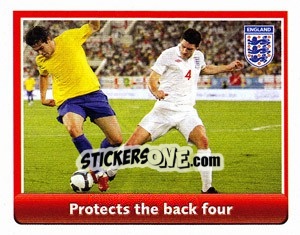 Figurina Pro Skill - England 2010 n. 72 - Topps