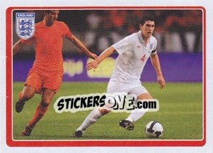 Cromo Gareth Barry - England 2010 - Topps