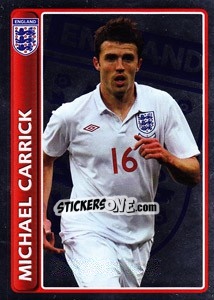 Sticker Michael Carrick - England 2010 n. 80 - Topps