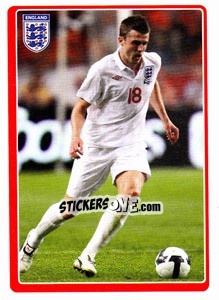 Sticker Michael Carrick - England 2010 - Topps