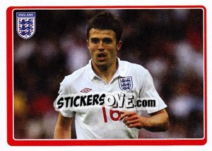 Sticker Michael Carrick - England 2010 n. 82 - Topps