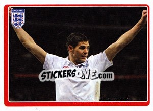 Cromo Steven Gerrard - England 2010 - Topps