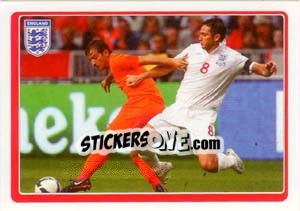 Cromo Frank Lampard - England 2010 - Topps