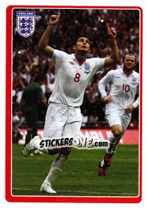 Sticker Frank Lampard - England 2010 n. 90 - Topps