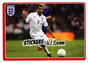 Sticker Aaron Lennon - England 2010 n. 93 - Topps