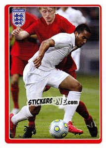 Sticker Theo Walcott - England 2010 n. 97 - Topps