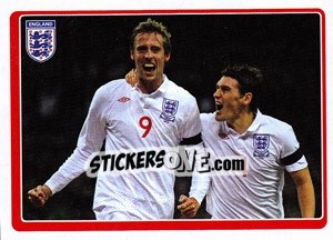 Sticker Peter Crouch - England 2010 n. 105 - Topps